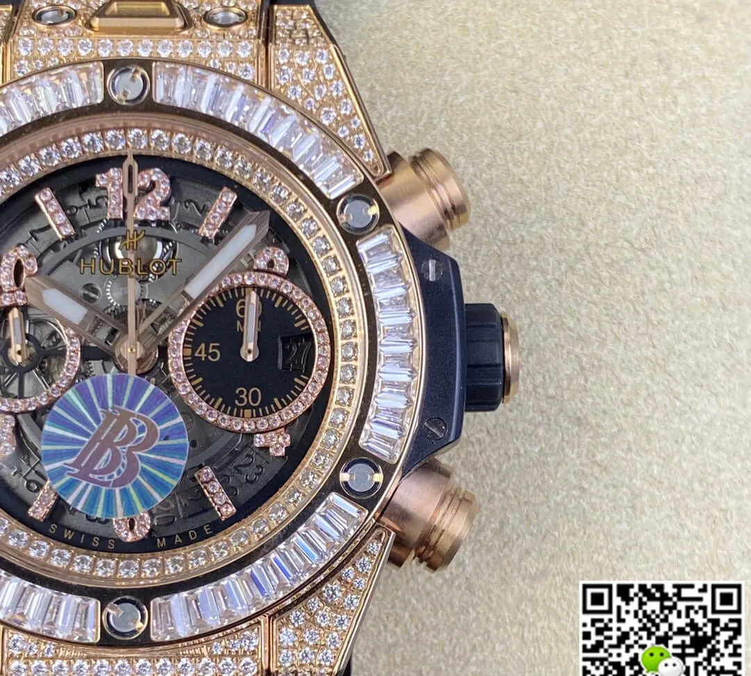 Hublot BIG BANG Unico 421.OX.1180.RX.0904 BB Factory 1:1 Best Edition Replica Watch Black Strap